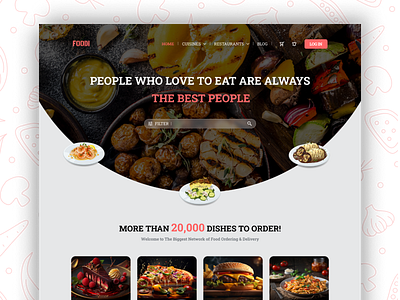 Foodi - Food Delivery Website app application delivery app food food delivery app restaurant ui