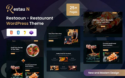Restaurant and Food WordPress Theme urban