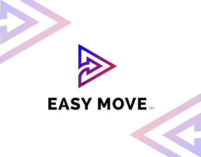 EASY MOVE PAYMENT SERVICE APP LOGO DESIGN brand logo branding graphic design logo ui