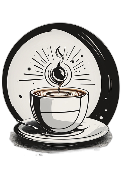 Make With Hot Coffee Illustration graphic design illustration vector