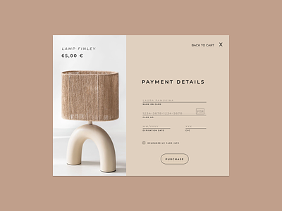 Credit Card Checkout checkout ecommerce interior ui ux