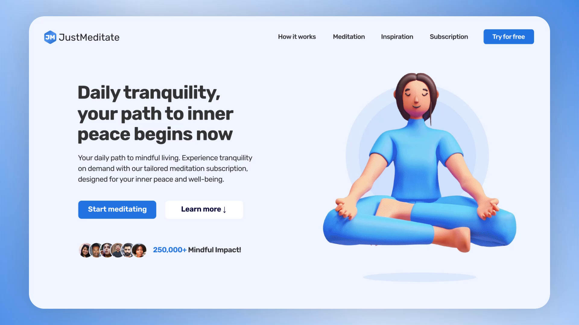 Example of Website Design & Strategy (3 Page)