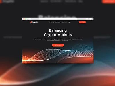 Cryptocurrency Website UI UX Design app bitcoin blockchain crypto crypto exchange crypto website cryptocurrency currency dark dark mode design finance graphic design minimal modern nft ui ux website website design