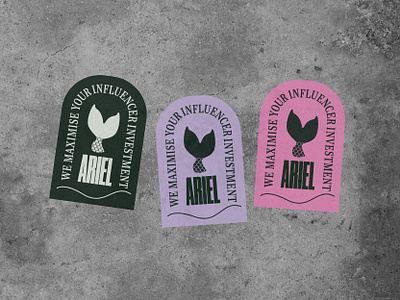 Ariel stickers design graphic design illustration sticker stickers