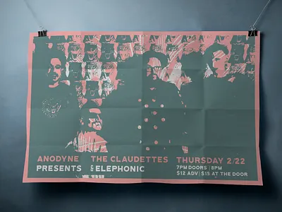 Concert Poster design music poster textures