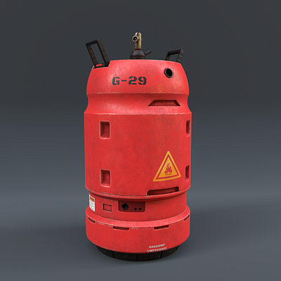 Sci-Fi gas cylinder animations blender cylinder digital3d gameart gameprops gascylinder lowpoly productdesign props realtime sciencefiction scifi stylized tank