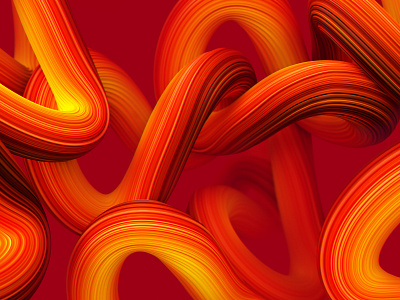 Orange Shape 3d background branding bright graphic design lines motion graphics orange shape ui