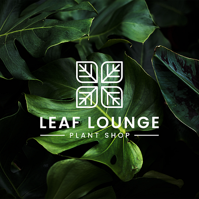Leaf Lounge: Visual Identity branding graphic design illustrator logo mockups photoshop visual identity