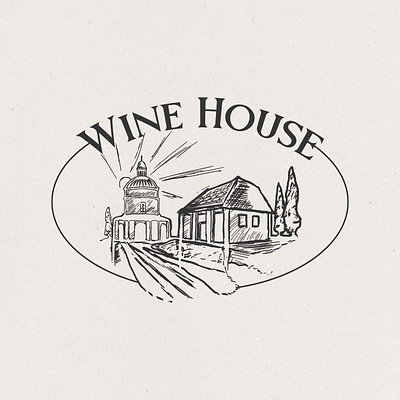 Winery logo design graphic design illustration logo vector