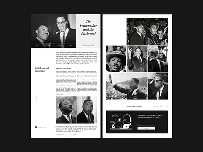 Editorial page article design layout photo ui web webdesign