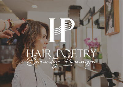 Hair Poetry | Beauty Lounge adobe illustrator branding design graphic design identity illustration logo logo design logo designer vector