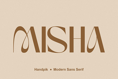 Misha Font calligraphy display font font font awesome font family fonts hand lettering handlettering handwritten lettering letters logo sans serif sans serif font script serif font type typedesign typeface typography