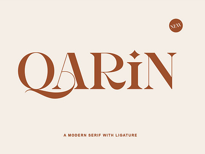 Qarin Font calligraphy font font awesome font family fonts hand lettering handlettering handwritten lettering letters logo sans serif sans serif font script serif font type typedesign typeface typography