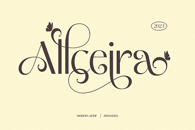 Allceira Font calligraphy display font font font awesome font family fonts hand lettering handlettering handwritten lettering letters logo sans serif sans serif font script serif font type typedesign typeface typography