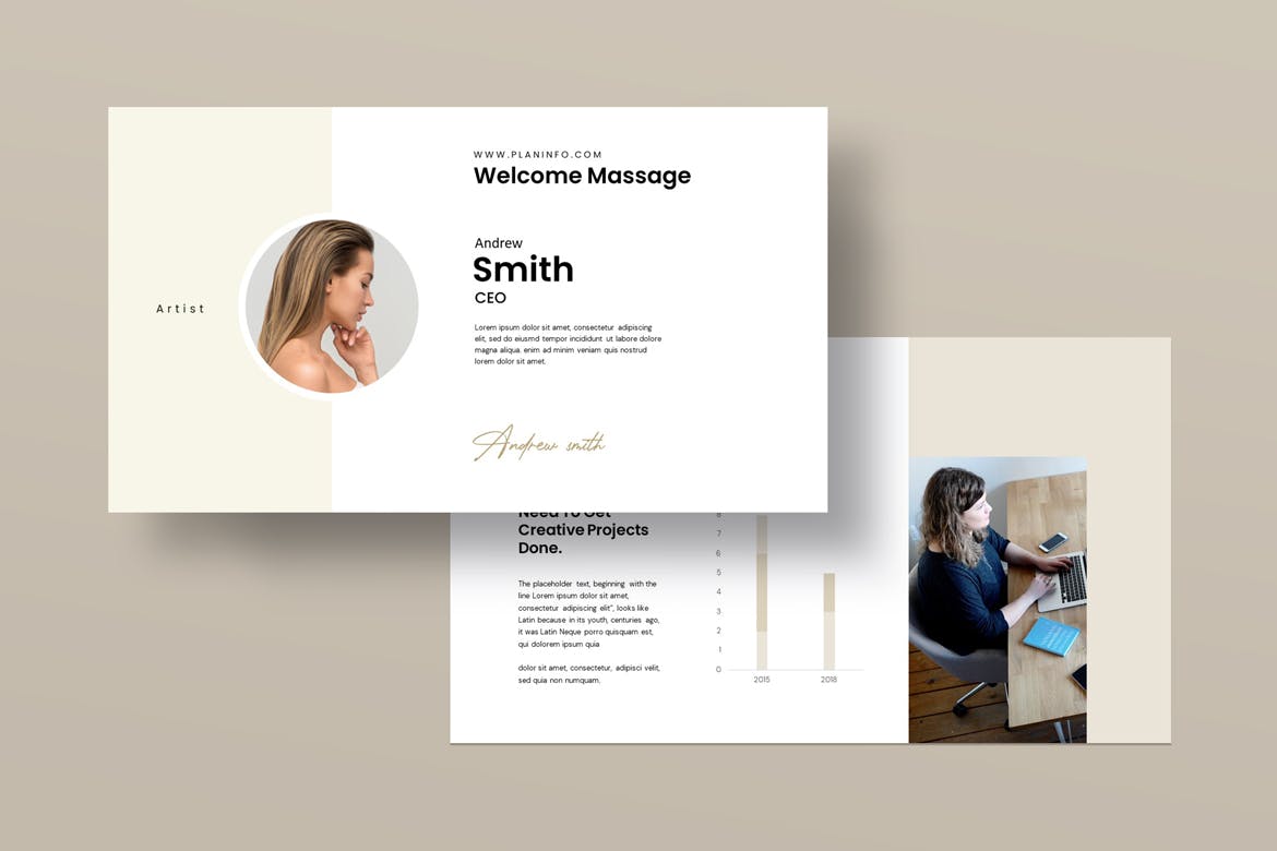 Business Plan PowerPoint Presentation Template by MyTemplates on Dribbble