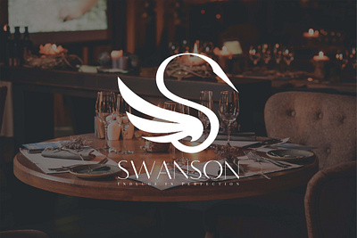 Swanson | Fine Dining Restaurant branding design graphic design illustration logo logo design logo designer memorable logo vector