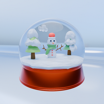 ❄️☃️CHRISTMAS SNOWMAN ☃️❄️ blender blender 3d christmas christmas render christmas snowman snowman