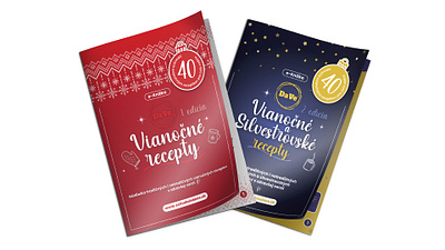 Christmas recipes magazine book design branding design graphic design holiday illustrator indesign magazine