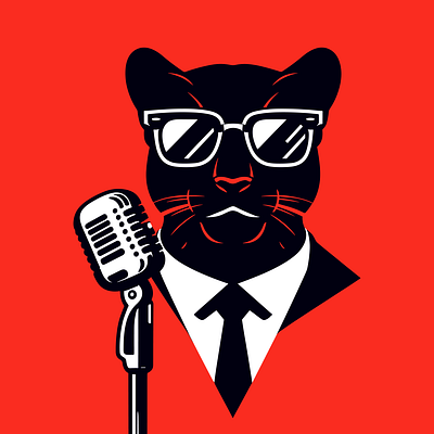 Panther 3d logo