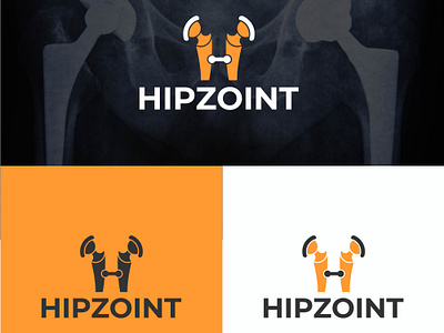 Hipzoint bonelogo branding cliniclogo dribbbleshopts dribblelogo graphic design helthcare hiplogo jointlogo letterhlogo logo madicallogo madicare orthopadic