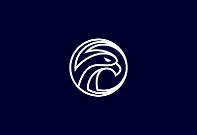 Eagle head logo icon