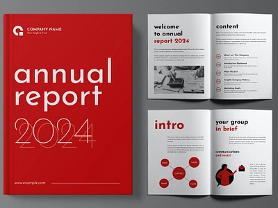 Business Annual Report Brochure Design Template a4 agency annual annual report brochure business brochure business plan clean corporate creative brochure creative design editable elegant indesign indesign template minimal