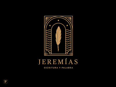 Jeremías Escritura y Palabra artwork branding brandingdesign creative design graphic design icondesign illustration logo mark typography