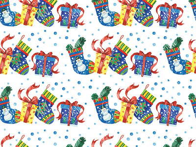 Cute Christmas Socks Designs Gráfico por goodflows.studio · Creative Fabrica
