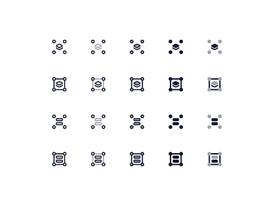Group Icons bulk duotone group group icon icon icon design icon pack icon set icon style iconography icons illustration items layers line icon solid stroke stylevariations twotone vector