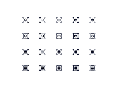 Group Icons bulk duotone group group icon icon icon design icon pack icon set icon style iconography icons illustration items layers line icon solid stroke stylevariations twotone vector