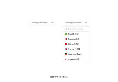 Dropdown country design dropdown figma menu select ui uiux ux