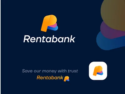 Bank Modern 3d App Logo Design for Website 3d app bank business logo colorful creative identity logo logo design logo maker modern popular trendy website