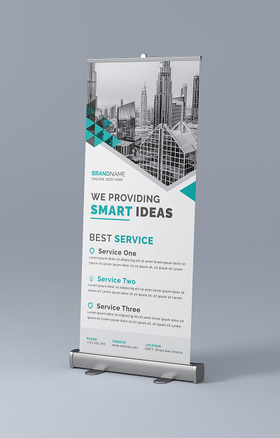 Corporate Rollup Banner standard