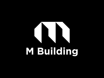 M Building Logo ! branding creative logo design logo logo design m building logo ! m logo m logo design minimal minimal logo modern logo