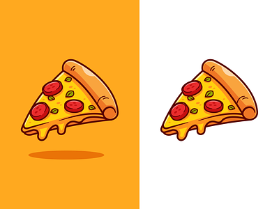Pizza for Holiday🍕 baked beef bread cheese cooking cute fast food flying food food icon illustration italian logo melted menu mozzarella pizza sausage tasty topping