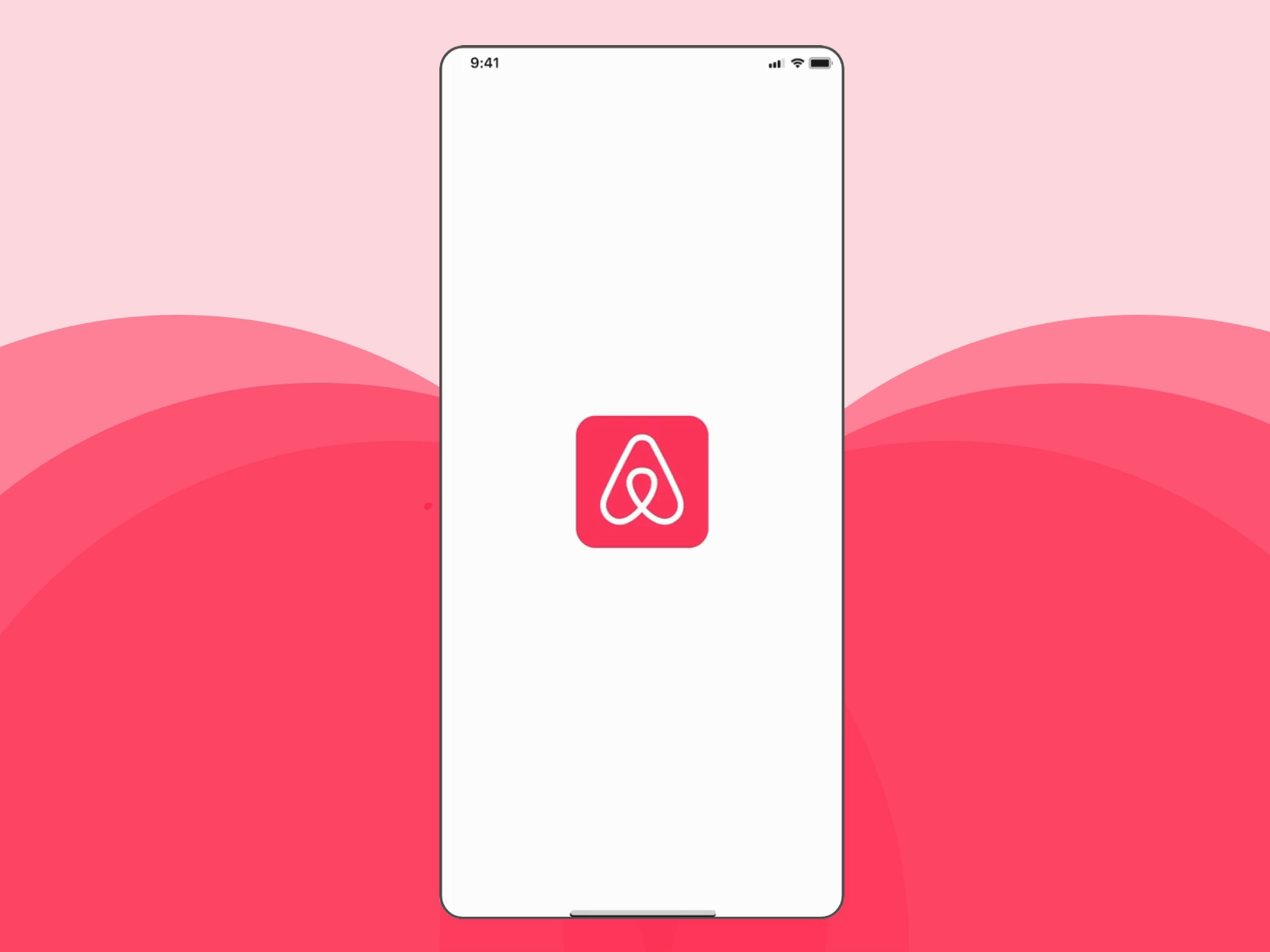 Example of Airbnb Onboarding Animation