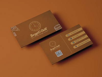 Restaurant business card design advertising branding business card business card desi logo marketing visiting card visiting card design