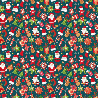 Merry Christmas Pattern christmas holyday merry pattern