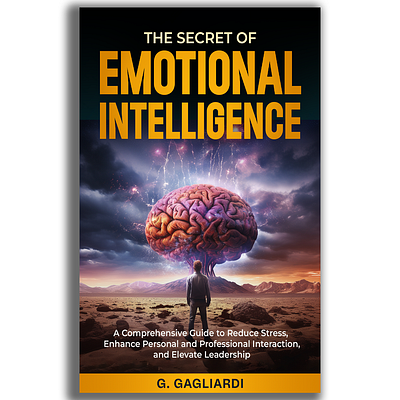 Book cover for emotional intelligence 99design book cover book cover emotional intelligence design mind book cover