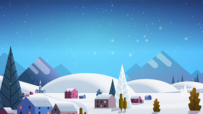 Christmas GIF 2d adobeaftereffects animation creative dribbble gif