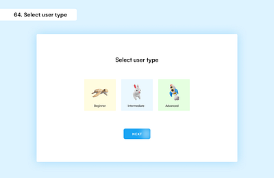 Daily UI Day 64 - Select user type 100 days ui daily ui day 64 graphic design select user type ui
