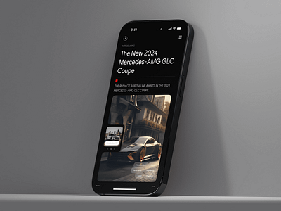 Mercedes Benz website exploration- Mobile version car website design mercedes benz ui design website