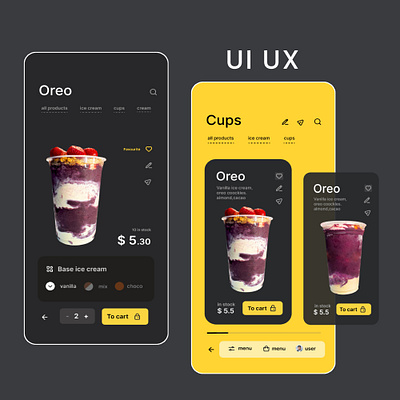 UI UX by me graphic design logo ui