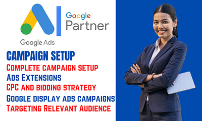 I will setup google ads campaign digital marketing google ads google ads setup google adwords ppc marketing