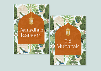 Ramadhan/Eid Greeting Card cards design graphic design greeting card