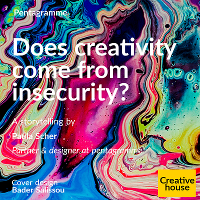 Does Creativity come from insecurity graphic design typography