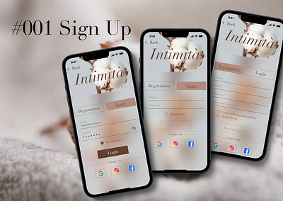 UI challenge #004 - Sign Up in mobile daily challenge design mobile ui реєстрація