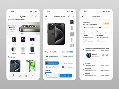 Digimap - Apple Store App app design apple graphic design mobile ui user interface ux ux design