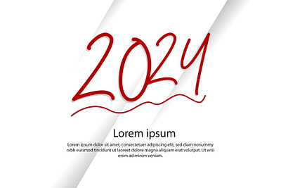 Happy new year 2024 background design happy new year holiday typography web webdesign website winter