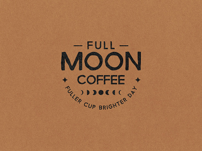 Full Moon Coffee | Vintage logo design coffee coffee shop crescent moon dribbble dribble forming logo logo 2023 logo design moon vintage